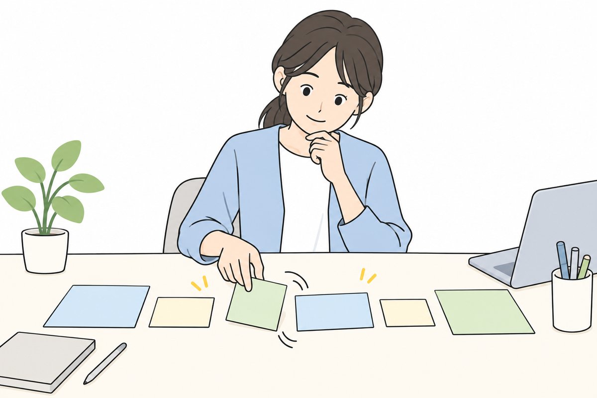 モジュールの並べ方を考える担当者